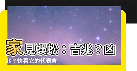 看 到 蜈蚣代表什麼|蜈蚣來訪：風水大師解讀